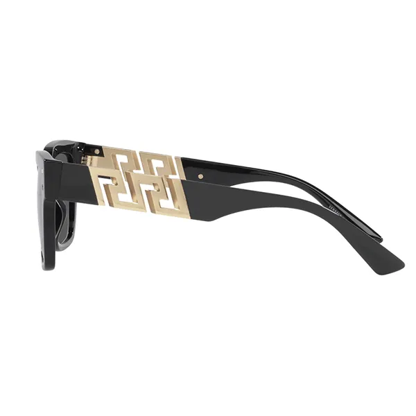 Kính Mát Versace Size 52mm Black Sunglasses VE4421-GB187-52 Màu Đen Xám