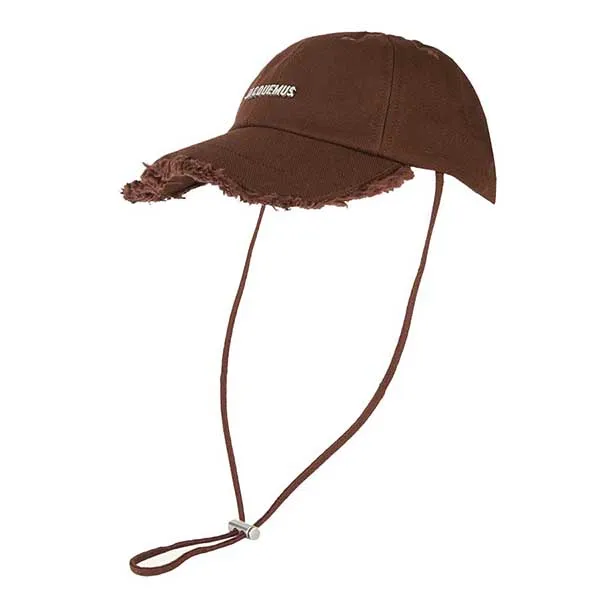 Mũ Jacquemus Le Casquette Artichaut Baseball Cap Màu Nâu Chocolate