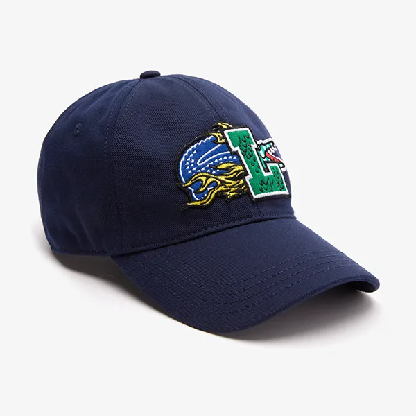 Mũ Lacoste Holiday Contrast Badge Cap RK1503 Màu Xanh Navy