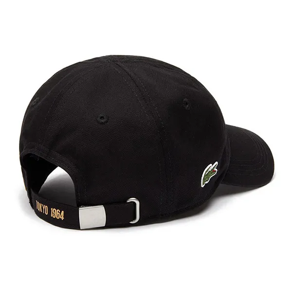 Mũ Lacoste Sport Cap Tokyo 1964 Màu Đen