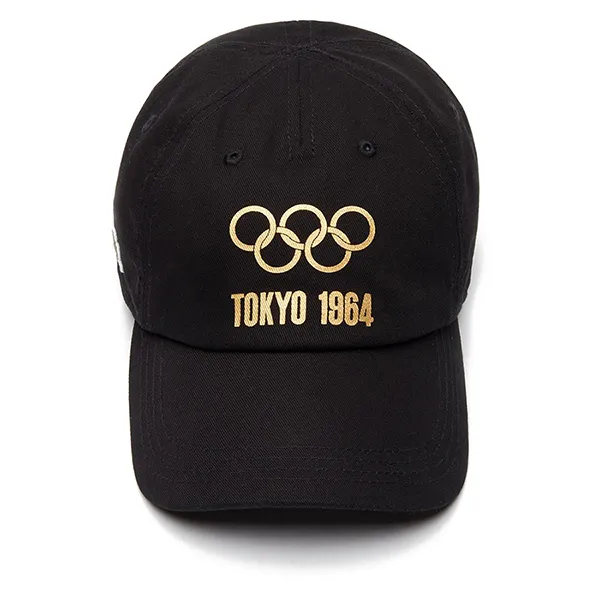 Mũ Lacoste Sport Cap Tokyo 1964 Màu Đen