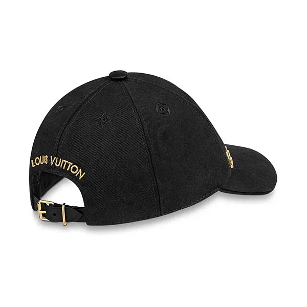 Mũ Louis Vuitton LV Iconic Cap M7050M Màu Đen - Mũ nón - Vua Hàng Hiệu