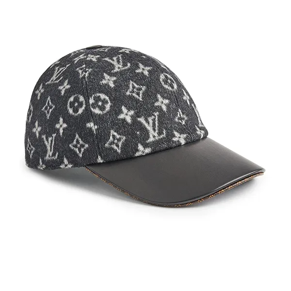 Mũ Louis Vuitton LV Monogram Carry Màu Đen
