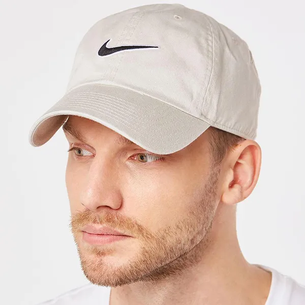 Mũ Nike Sportswear Heritage 86 Adjustable Cap 943091-072 Màu Kem - Mũ nón - Vua Hàng Hiệu