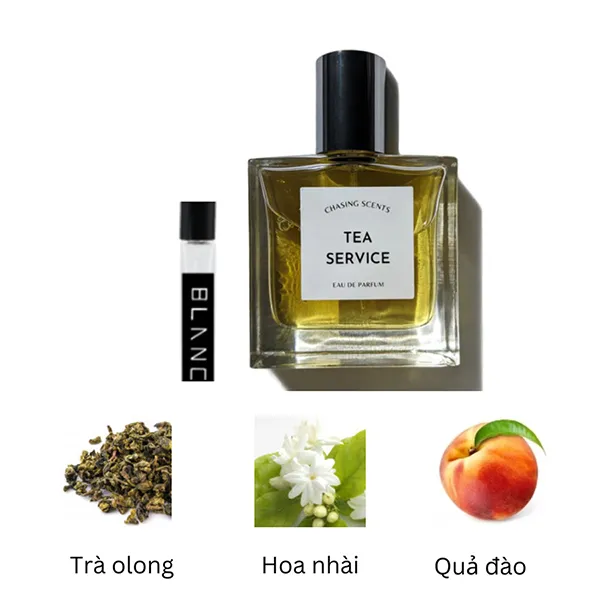 Nước Hoa Unisex Chasing Scents Tea Service Eau De Parfum 30ml