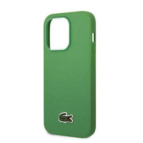 Ốp Điện Thoại Lacoste Hard Case Iconic Petit Pique iPhone 14 Pro LCHCP14LPVCN Màu Xanh Lá - Phụ Kiện Công Nghệ - Vua Hàng Hiệu