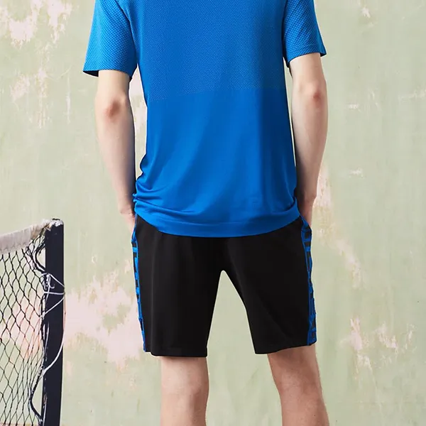 Quần Short Nam Lacoste Men's Contrast Print Màu Xanh Đen - Thời trang - Vua Hàng Hiệu