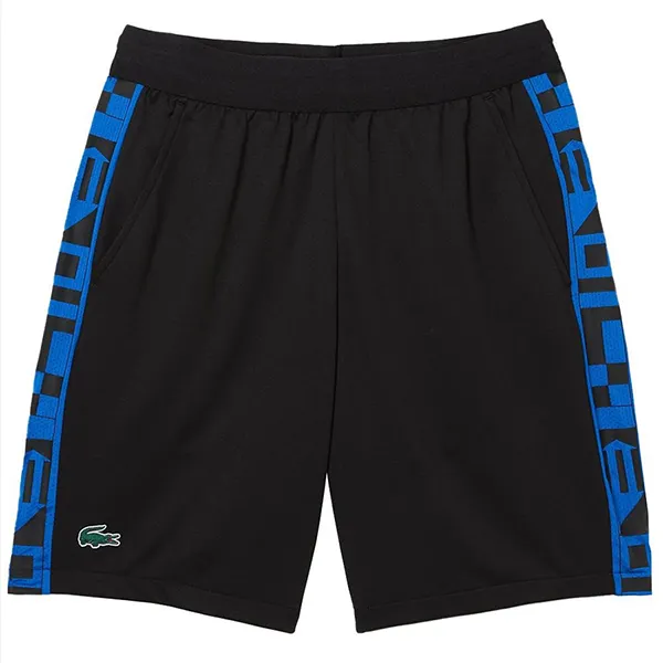 Quần Short Nam Lacoste Men's Contrast Print Màu Xanh Đen - Thời trang - Vua Hàng Hiệu