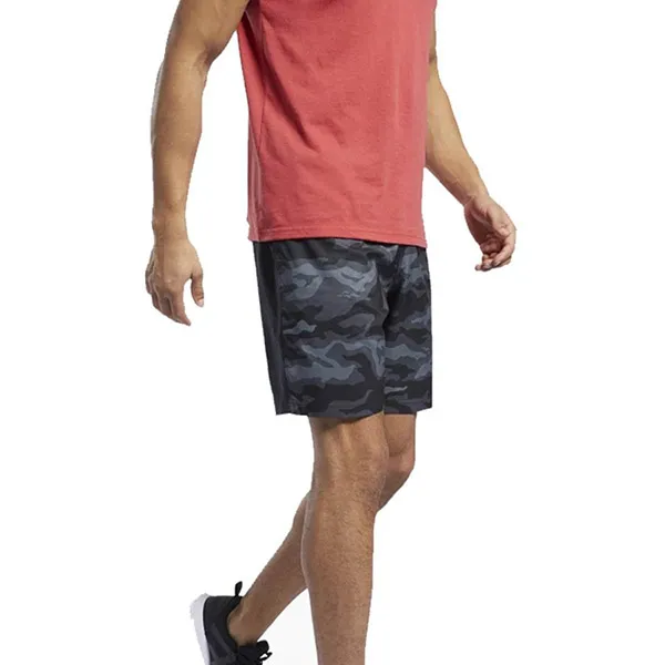 Quần Short Nam Reebok Workout Ready Graphic FP9085 Màu Xanh Đen Size S - Thời trang - Vua Hàng Hiệu