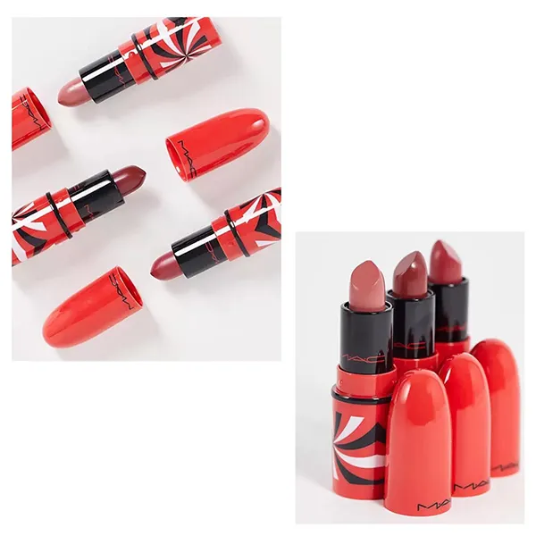 Set Son MAC Hypnotizing Holiday Tiny Tricks Mini Lipstick Trio Ruby Woo (1.8g x 3)