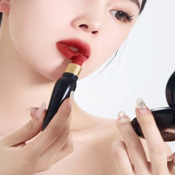 Son Christian Louboutin Lipstick Velvet Matte Burning Babe 415M Màu Đỏ Đất ( New 2023) - Son Môi - Vua Hàng Hiệu