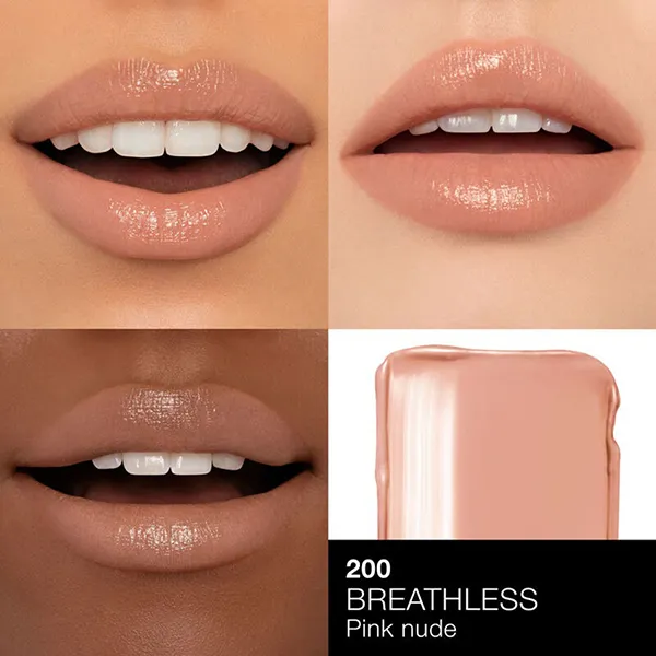 Son Dưỡng Nars Afterglow Sensual Shine Lipstick 200 Breathless Pink Nude Màu Nude - Son Môi - Vua Hàng Hiệu