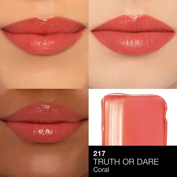 Son Dưỡng Nars Afterglow Sensual Shine Lipstick 217 Truth Or Dare Coral Màu Cam San Hô - Son Môi - Vua Hàng Hiệu