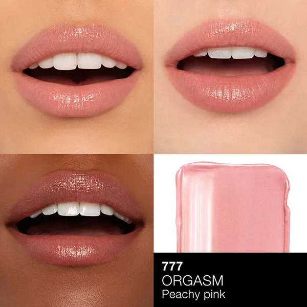 Son Dưỡng Nars Afterglow Sensual Shine Lipstick 777 Orgasm Màu Hồng Đào - Son Môi - Vua Hàng Hiệu