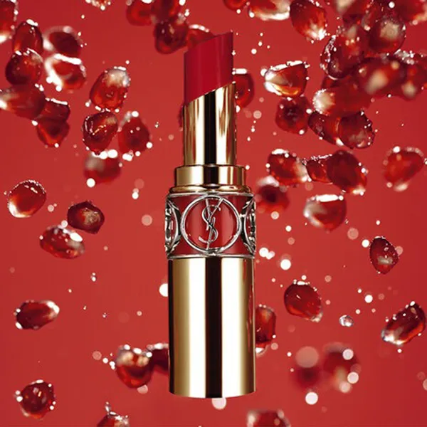 Son Dưỡng Yves Saint Laurent YSL Rouge Volupté Shine 80 Chili Tunique Màu Đỏ Gạch