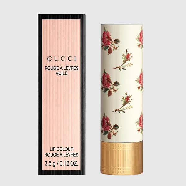 Son Môi Gucci Rouge À Lèvres Voile Lipstick 208 They Met In Argentina Màu Hồng Đất