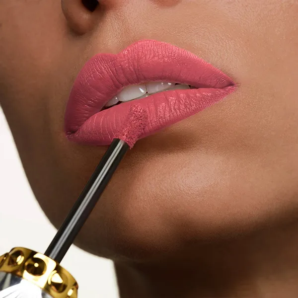 Son Kem Christian Louboutin Lips Fluid Matte Lip Color 011F Belly Bloom Màu Hồng Gỗ