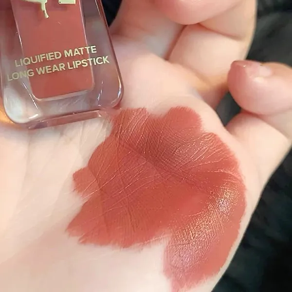 Son Kem Too Faced Melted Matte Pumpkin Spice Màu Cam Hồng Đất 7ml