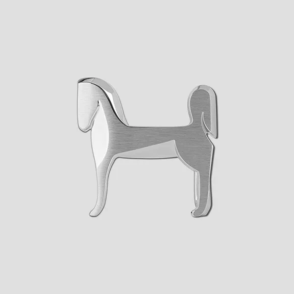 Thắt Lưng Nam Hermès Brushed Palladium Panache RG0233 Màu Đen Size 95