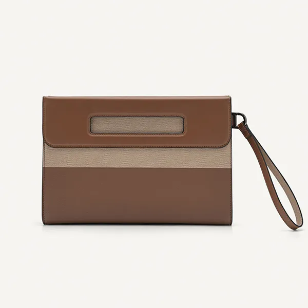 Túi Cầm Tay Nam Pedro Asbel Clutch Bag PM2-45210028 Màu Nâu