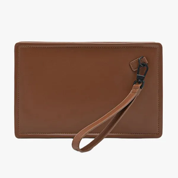 Túi Cầm Tay Nam Pedro Kasten Clutch Bag 45210029 Màu Nâu - Túi xách - Vua Hàng Hiệu