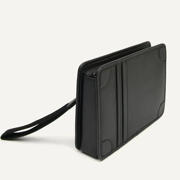 Túi Cầm Tay Nam Pedro Trooper Clutch Bag - Military 46320058 Màu Đen