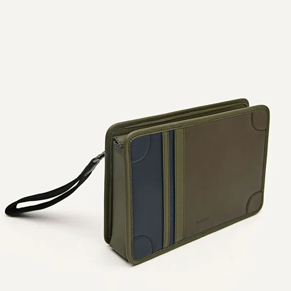 Túi Cầm Tay Nam Pedro Trooper Clutch Bag - Military 46320058 Màu Xanh