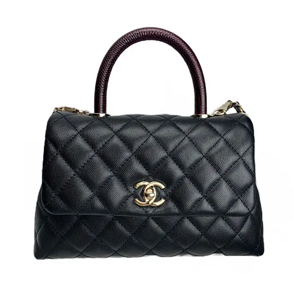 Túi Đeo Chéo Chanel Coco 9.5 Flap Black Màu Đen