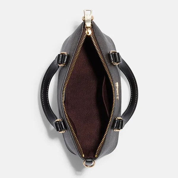 Túi Đeo Chéo Coach Mini Gallery Crossbody In Signature Canvas CH468 Màu Nâu