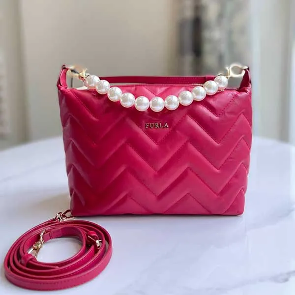 Túi Đeo Chéo Furla Sophie Màu Đỏ Ruby - Túi xách - Vua Hàng Hiệu