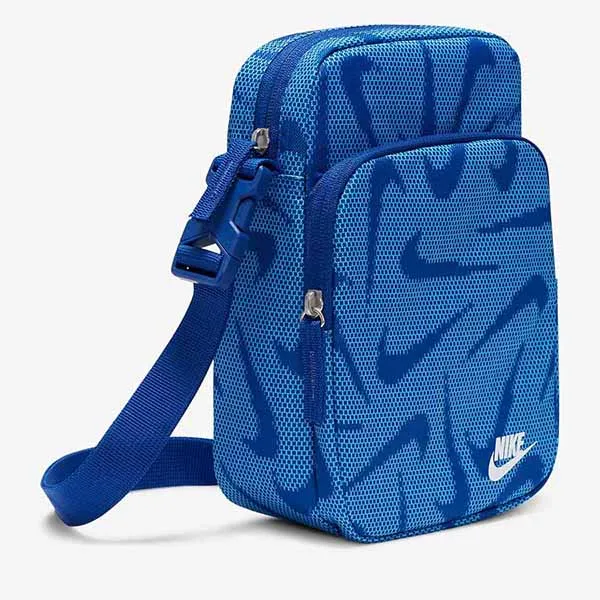 Túi Đeo Chéo Nike Heritage Cross-Body Bag 4L DQ5738-417 Màu Xanh Dương - Túi xách - Vua Hàng Hiệu