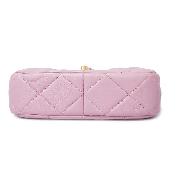Túi Đeo Chéo Nữ Chanel Matelasse Single Chain Leather Shoulder Bag Pink Màu Hồng - Túi xách - Vua Hàng Hiệu