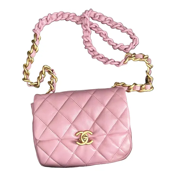 Women  Bags  Clutch bags  Chanel Pink Iridescent Caviar Classic Flap  Bag  The Real Luxury