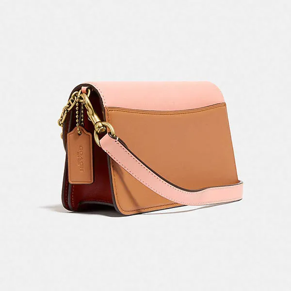 Túi Đeo Chéo Nữ Coach Beat Crossbody Clutch In Colorblock C2697 Phối Màu