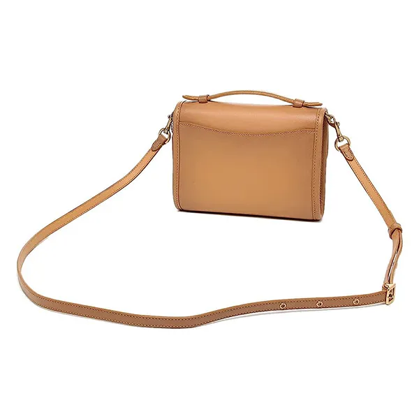 Túi Đeo Chéo Nữ Coach Kip Turnlock Crossbody In Brown C3486 Màu Nâu - Túi xách - Vua Hàng Hiệu