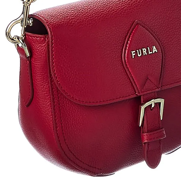 Túi Đeo Chéo Nữ Furla Urania Crossbody Mini Màu Đỏ