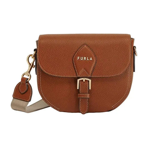 Túi Đeo Chéo Nữ Furla Urania Crossbody Mini Màu Nâu - Túi xách - Vua Hàng Hiệu