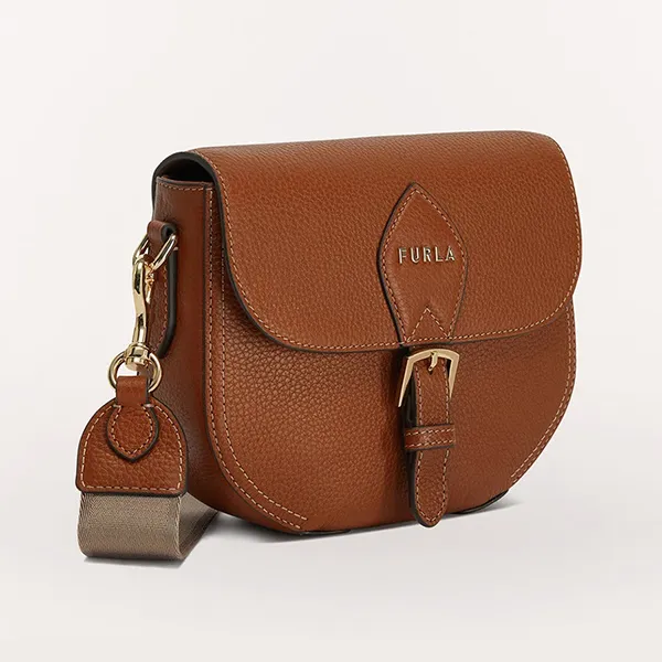 Túi Đeo Chéo Nữ Furla Urania Crossbody Mini Màu Nâu - Túi xách - Vua Hàng Hiệu
