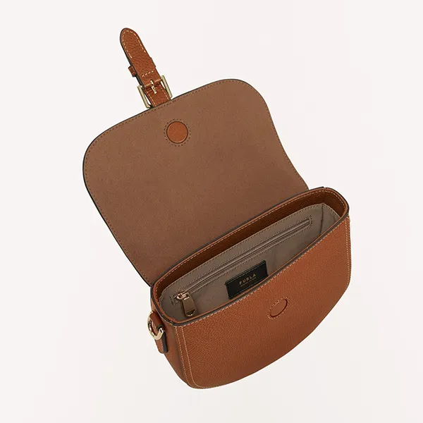 Túi Đeo Chéo Nữ Furla Urania Crossbody Mini Màu Nâu - Túi xách - Vua Hàng Hiệu