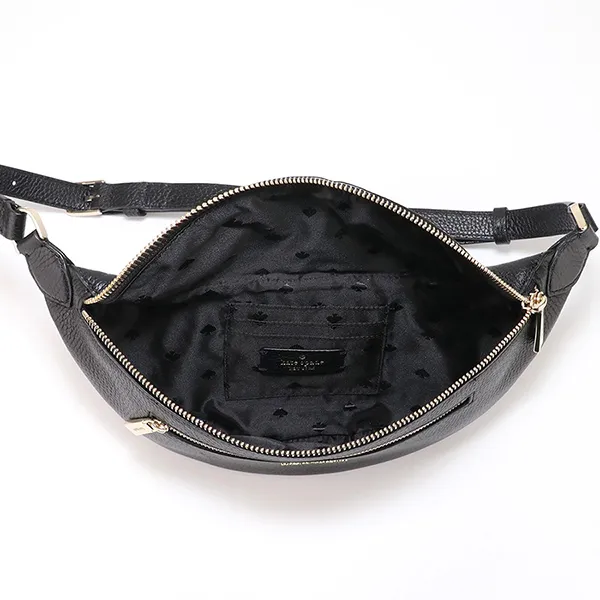 Túi Đeo Chéo Nữ Kate Spade Leila Belt Bag WKR00306 001 Màu Đen - Túi xách - Vua Hàng Hiệu
