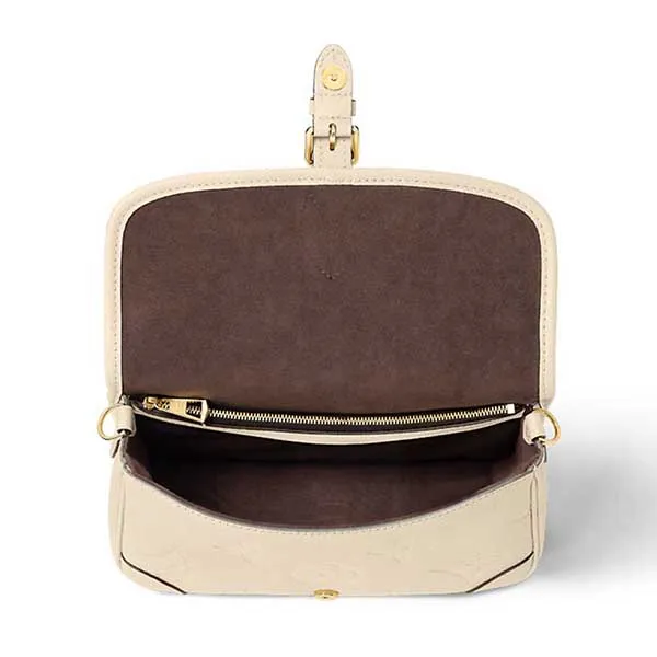 Túi Đeo Chéo Nữ Louis Vuitton LV M46388 Diane Bag Màu Trắng Kem - Túi xách - Vua Hàng Hiệu