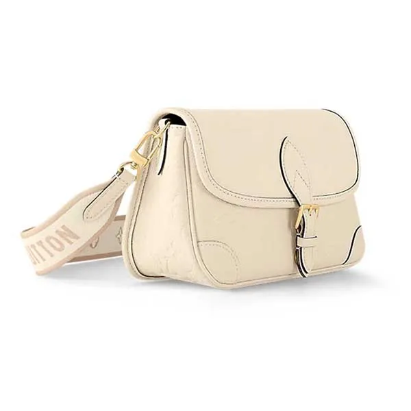 Túi Đeo Chéo Nữ Louis Vuitton LV M46388 Diane Bag Màu Trắng Kem - Túi xách - Vua Hàng Hiệu