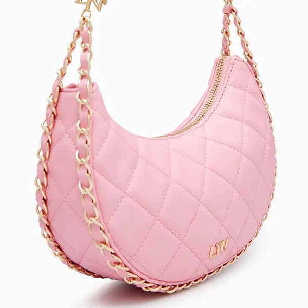 Túi Đeo Chéo Nữ Lyn Luca Crossbody Bags LL23SBF304 Màu Hồng