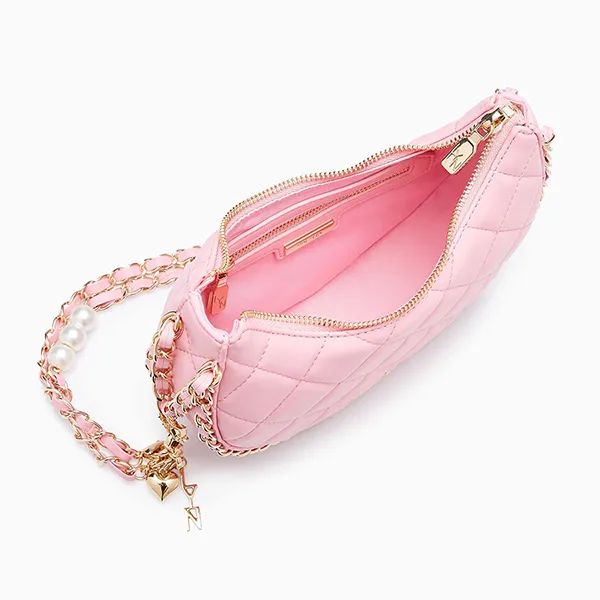 Túi Đeo Chéo Nữ Lyn Luca Crossbody Bags LL23SBF304 Màu Hồng