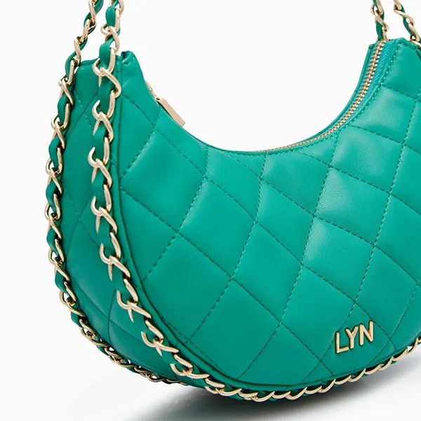 Túi Đeo Chéo Nữ Lyn Luca Crossbody Bags LL23SBF304 Màu Xanh Green