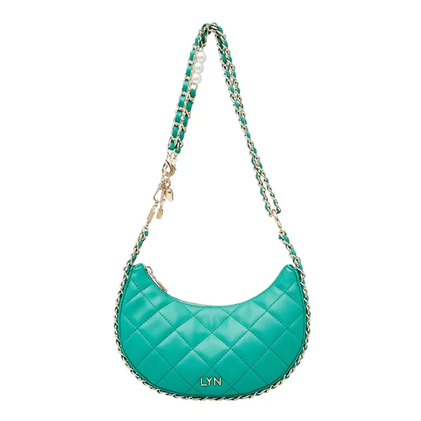 Túi Đeo Chéo Nữ Lyn Luca Crossbody Bags LL23SBF304 Màu Xanh Green