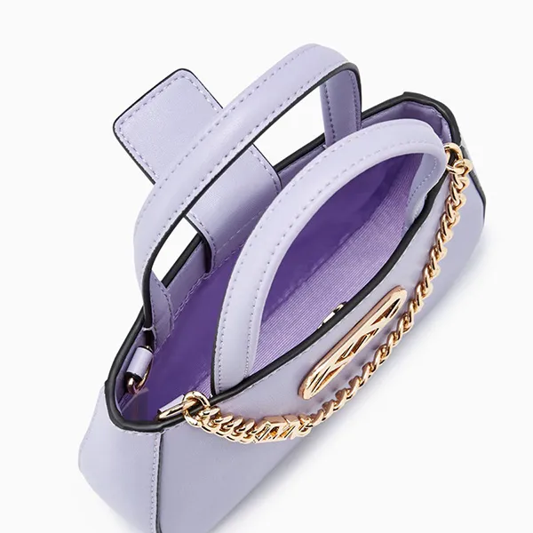 Túi Đeo Chéo Nữ Lyn Tracy Mini Crossbody Bags LL23SBF244 Màu Tím