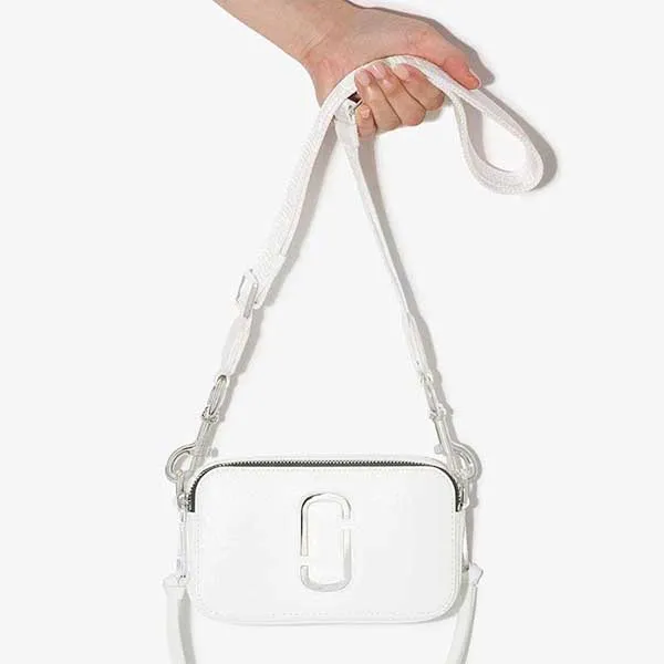 Túi Đeo Chéo Nữ Marc Jacobs The Snapshot Shoulder Bag Màu Trắng - Túi xách - Vua Hàng Hiệu