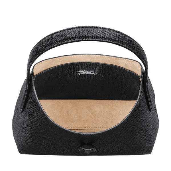 Túi Đeo Vai Nữ Longchamp Roseau Hobo Bag S 10152HPN001 Màu Đen - Túi xách - Vua Hàng Hiệu