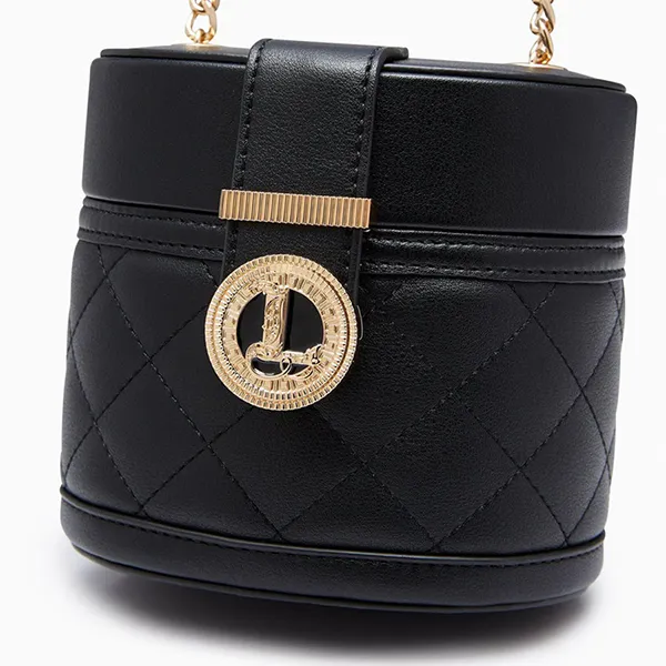 Túi Đeo Vai Nữ Lyn Calo Mini Box Bags LL23FBF094 Màu Đen